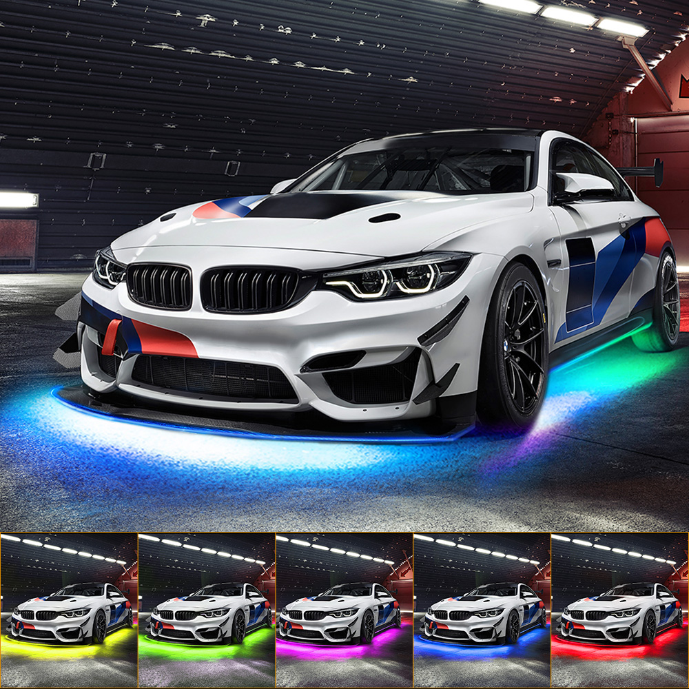 Lighting Bolt Decor - Neon LED RGB Car Underglow Bottom