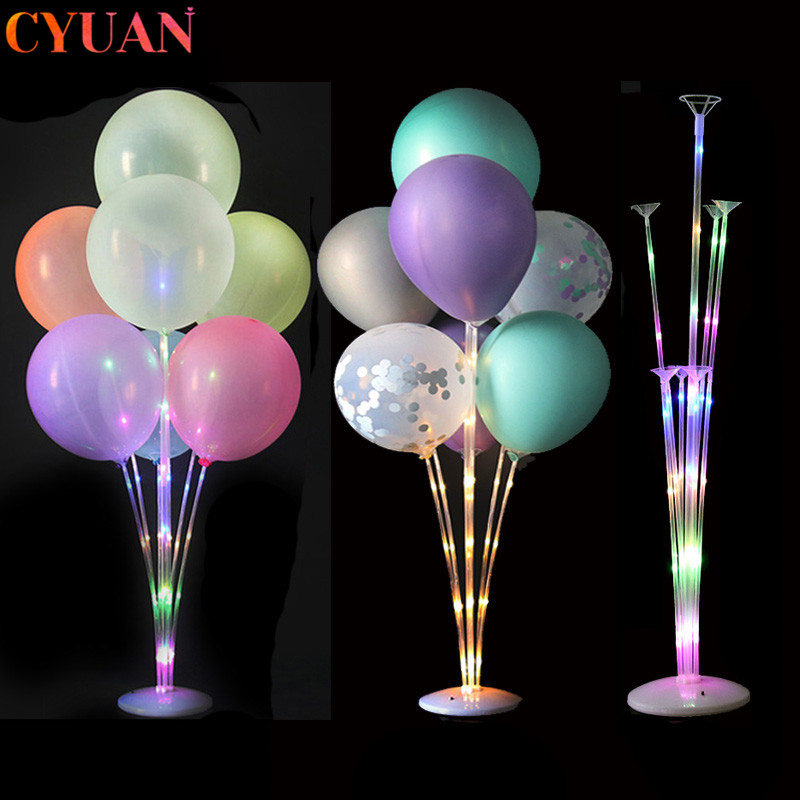 Lighting Bolt Decor - 1/2set Led Luce Palle D'aria Supporto