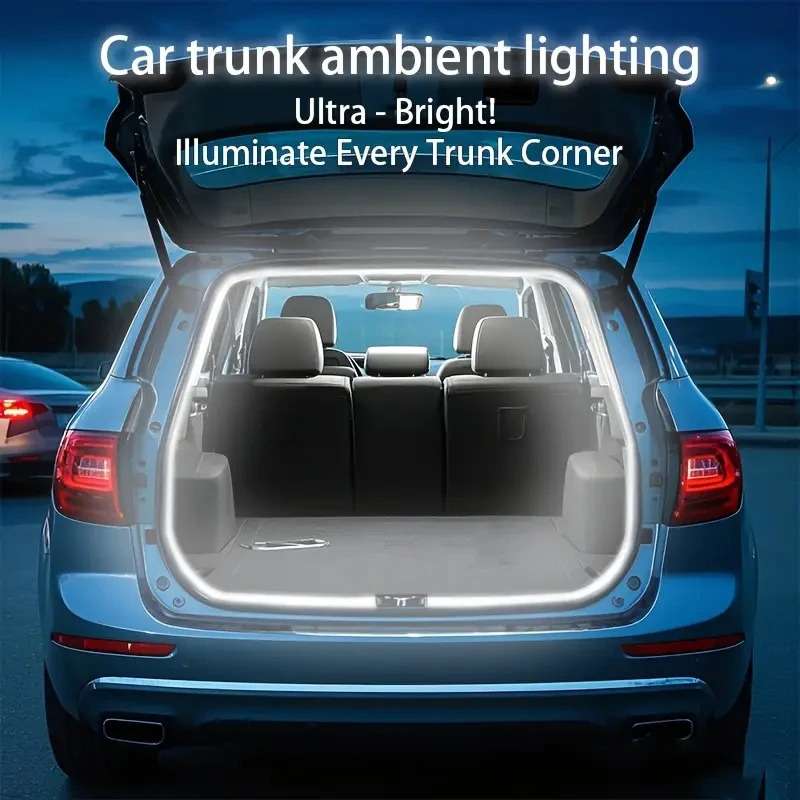 Lighting Bolt Decor - Striscia LED per Bagagliaio Auto con