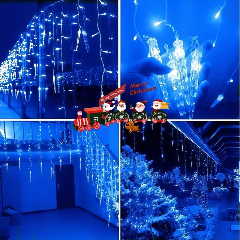 Fairy Light Curtain - Luci a Cascata con 100 LED,