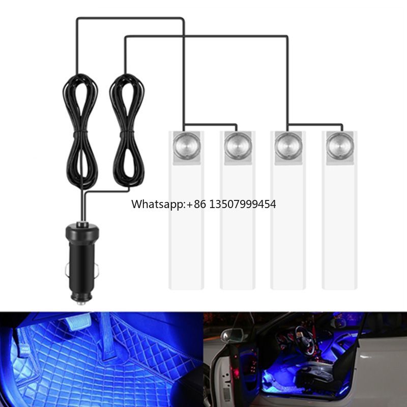 Lighting Interior Decor - Luce d'atmosfera per auto 12 V,