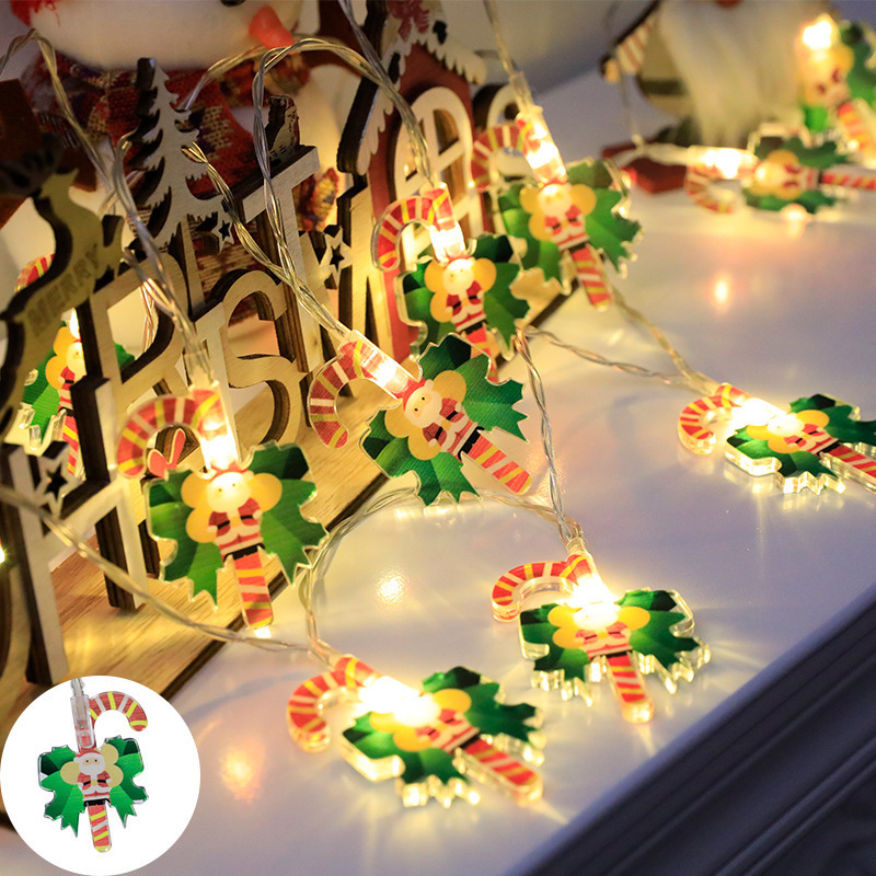 Elements Lighting Decor - Stringa di luce a LED alimentata