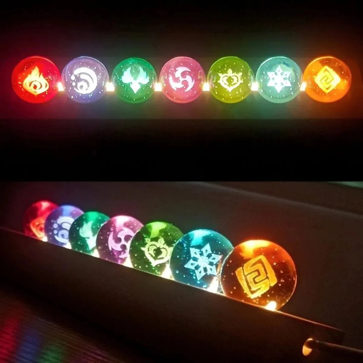 Elements Lighting Decor - Gioco Genshin Impact Sfera di cristallo