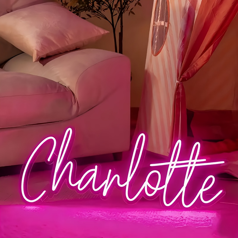 Neon Sign Custom Led - Insegna al Neon Personalizzata, Luce LED