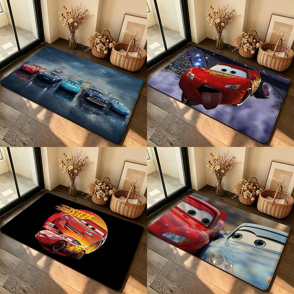 Lighting Mcqueen Decor - Anime-L-lightning-M-mcqueenS Cool Carpet Tappetino antiscivolo per