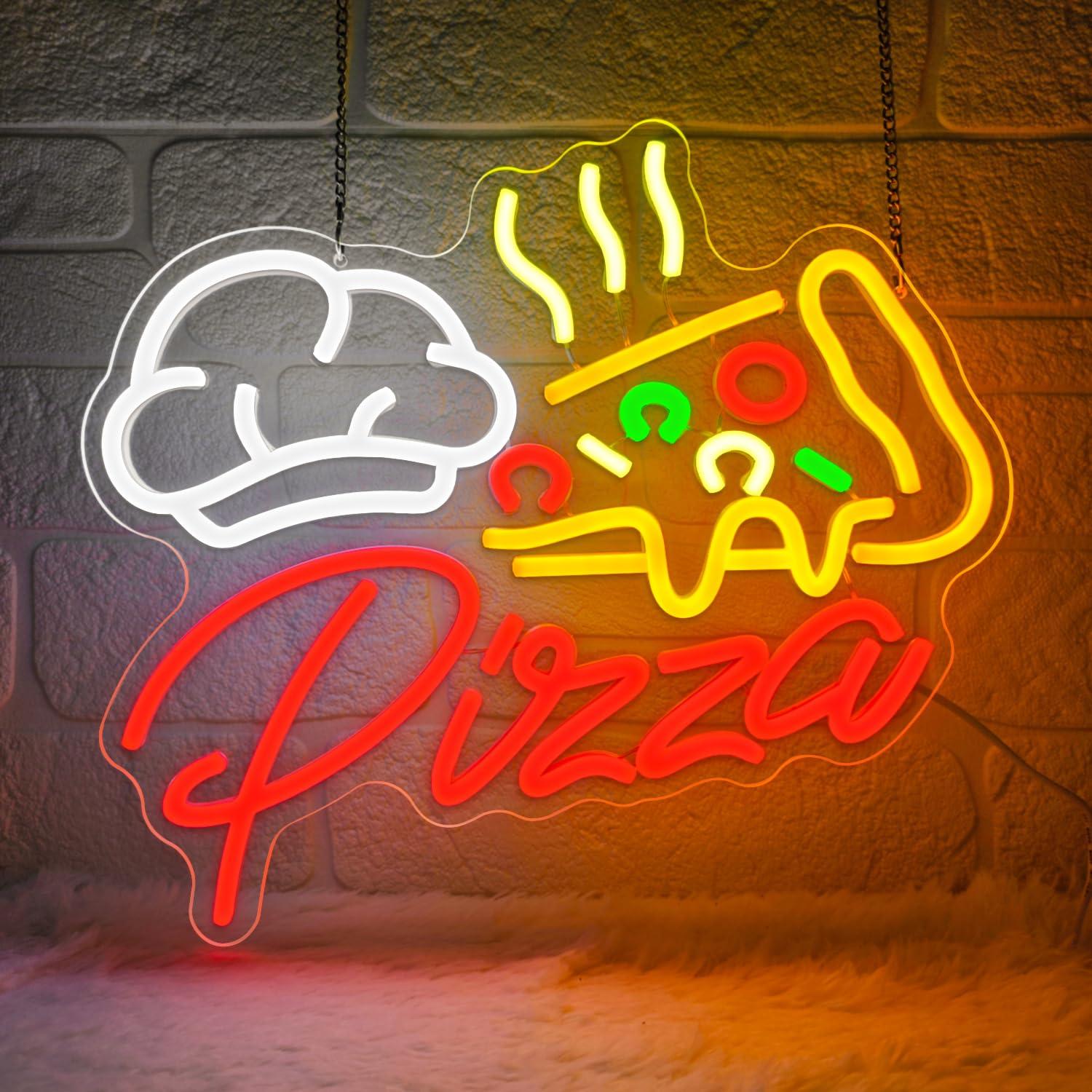 Restaurant Lighting Decoration - Insegna al Neon Pizza, Luci LED