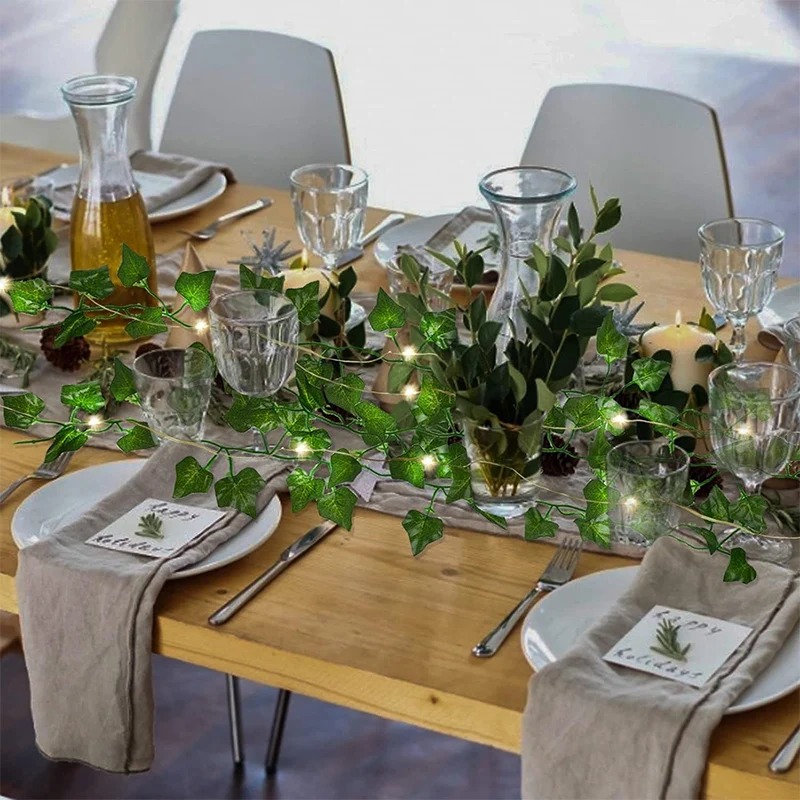 Green Ivy 210 cm LED Light Str - Wall Decor Lighting Tree recensione e prezzo