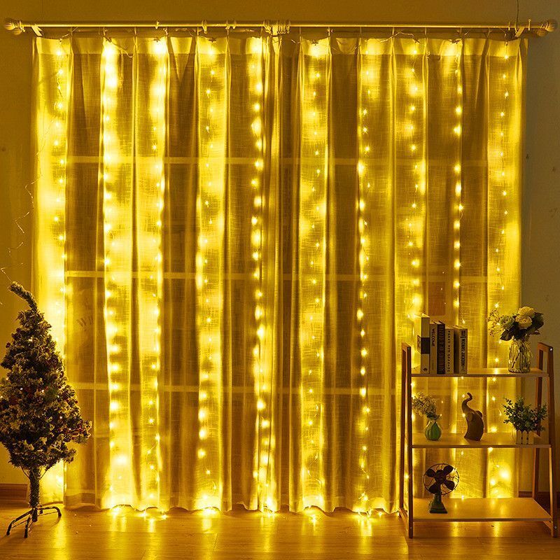 Luci a corda per tende a LED U - Fairy Light Curtain recensione e prezzo