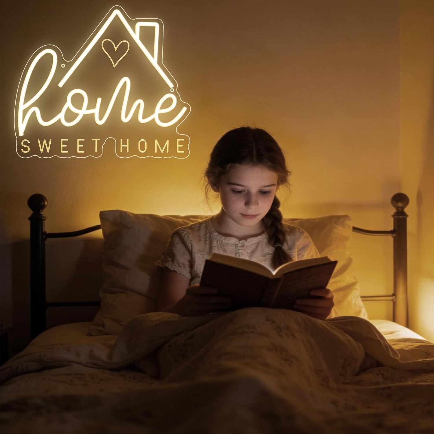 Insegna al Neon 'Sweet Home' c - Lighting Decor For Bedroom recensione e prezzo