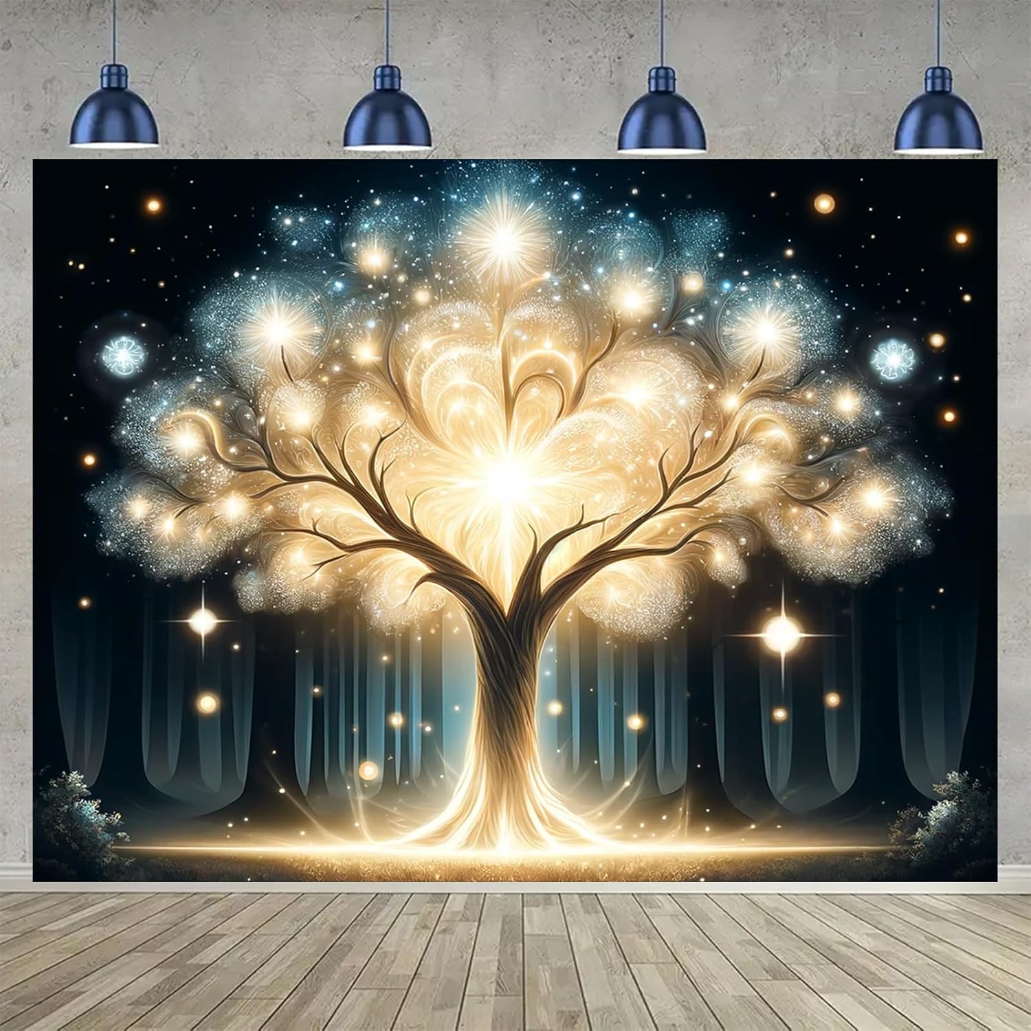 Incandescente Spirit Tree UV L - Wall Decor Lighting Tree recensione e prezzo