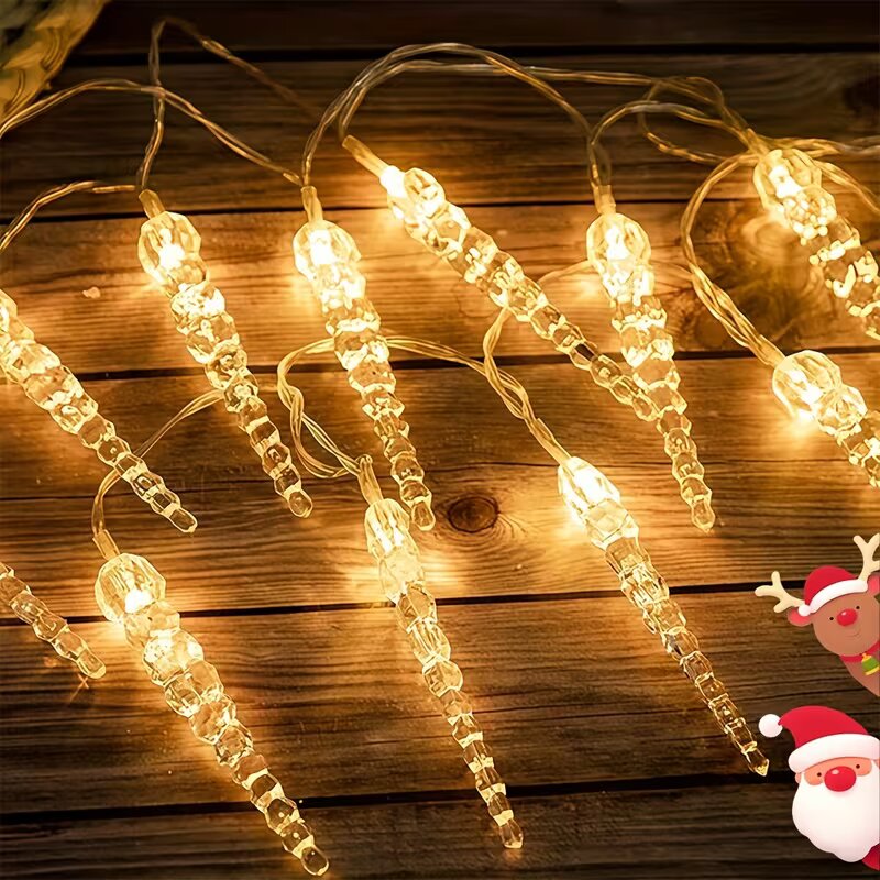 Luci a Cascata con 100 LED, De - Fairy Light Curtain recensione e prezzo