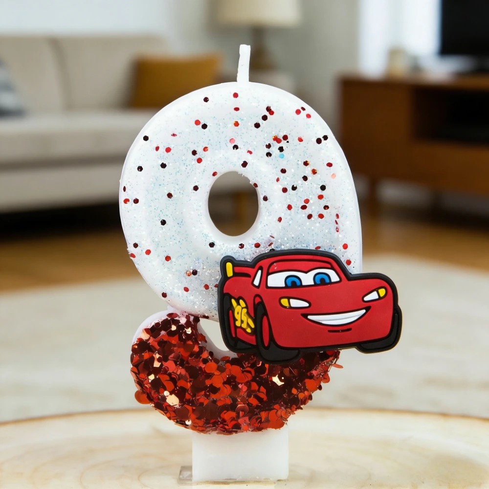 Candela Digitale 0-9 Storia de - Lighting Mcqueen Decor recensione e prezzo