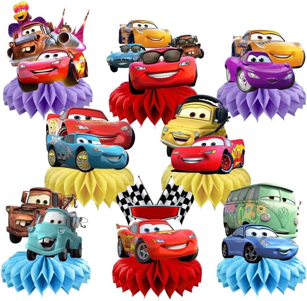 Centrotavola a nido d'ape a te - Lighting Mcqueen Decor recensione e prezzo