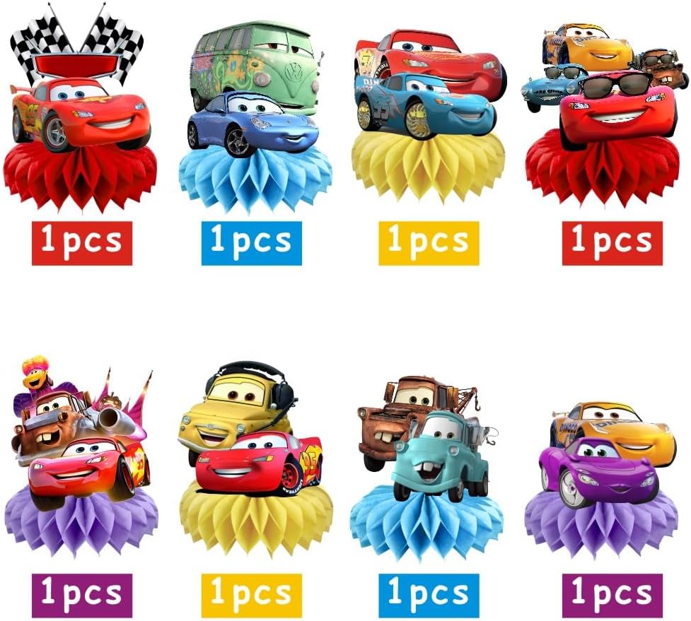 Centrotavola a nido d'ape a te - Lighting Mcqueen Decor recensione e prezzo