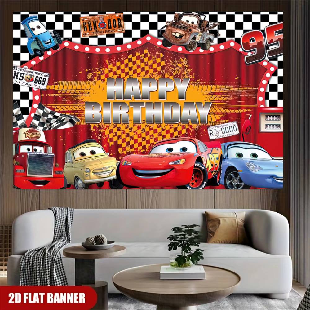 Decorazioni per Feste a Tema C - Lighting Mcqueen Decor recensione e prezzo