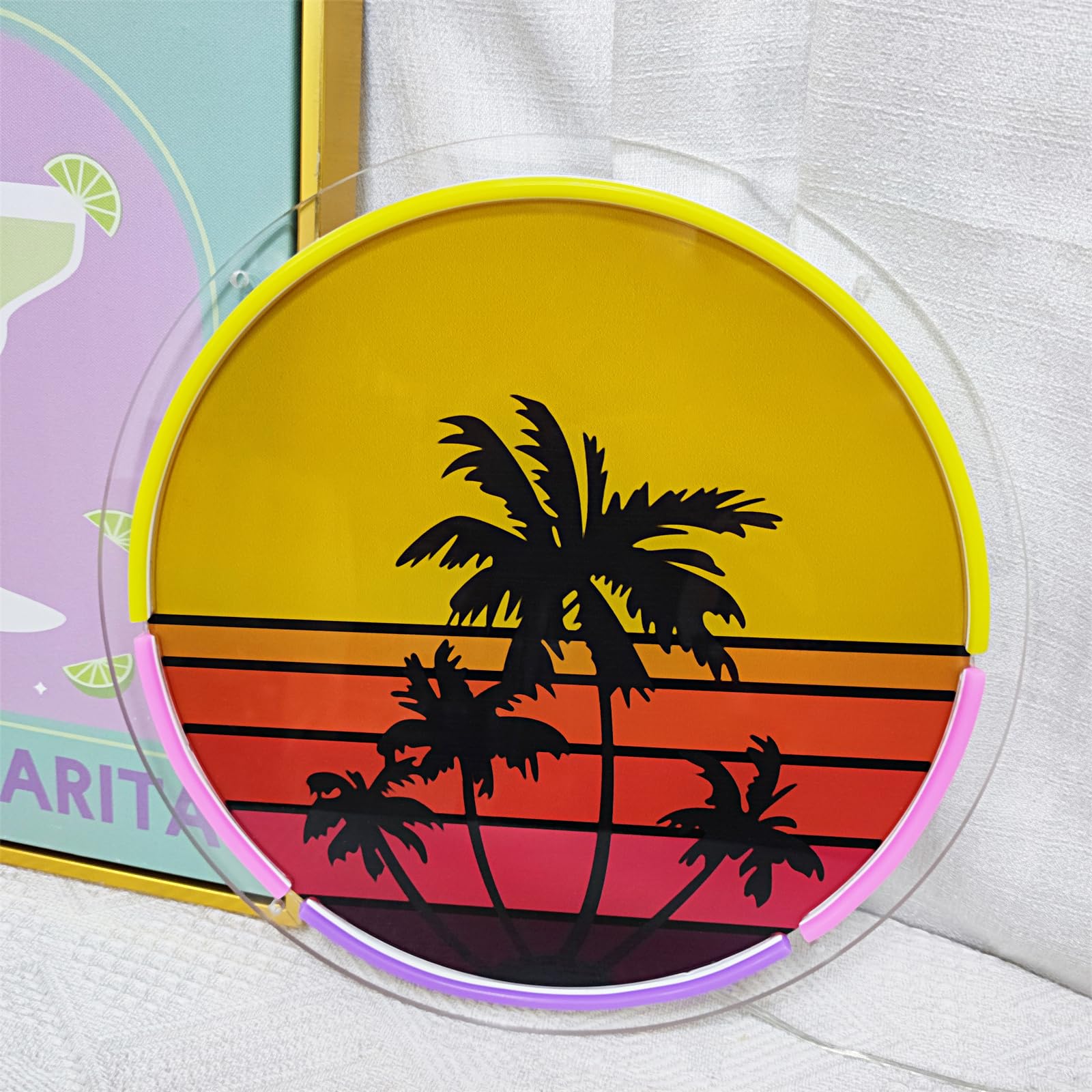 Luce al neon al tramonto adatt - Wall Decor Lighting Tree recensione e prezzo