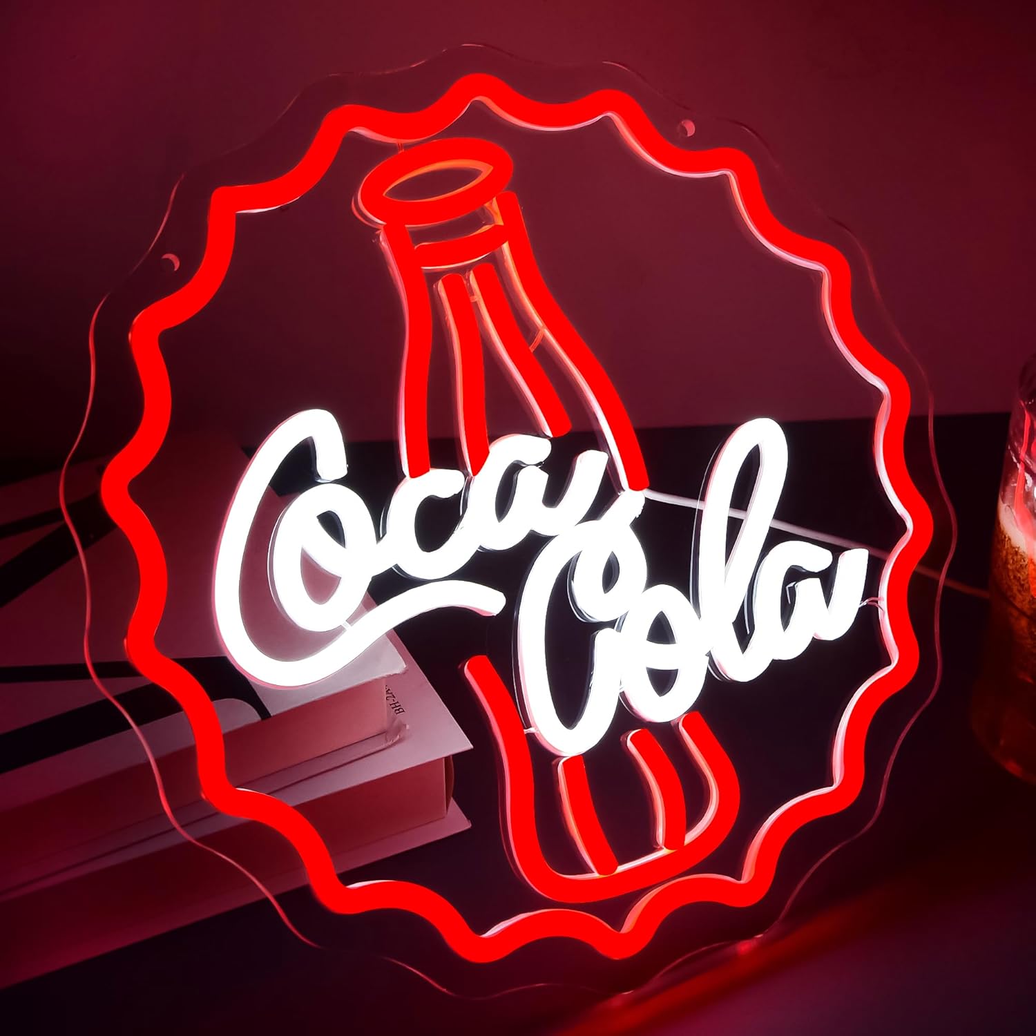 Insegna Luminosa al Neon Cola, - Restaurant Lighting Decoration recensione e prezzo