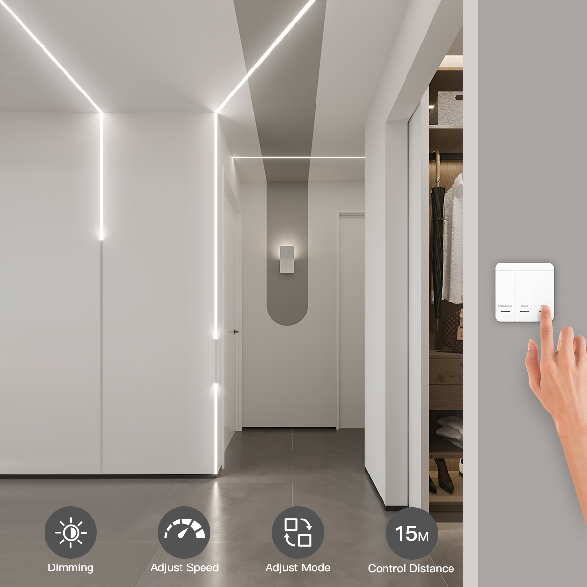 Smart Indirizzabile1-4 pezzi S - Lighting Bolt Decor recensione e prezzo