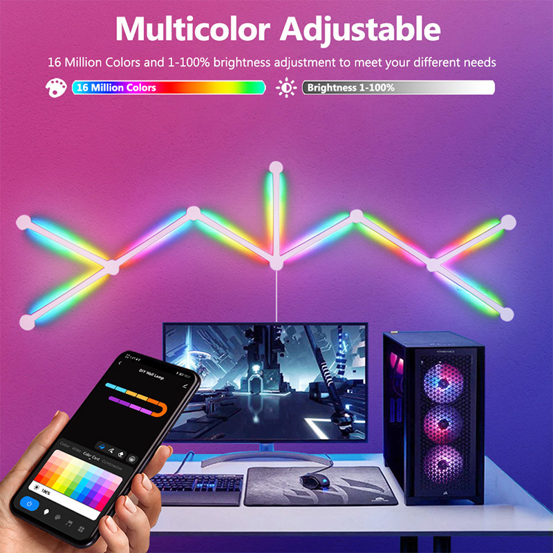 Lampada da parete RGB intellig - Lighting Decoration In Bedroom recensione e prezzo