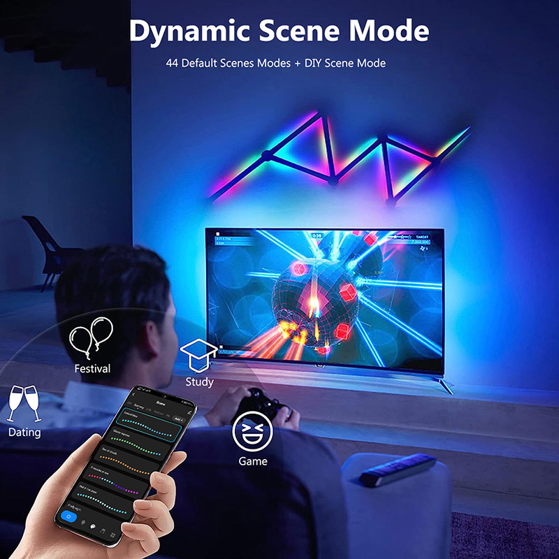 Lampada da parete RGB intellig - Lighting Decoration In Bedroom recensione e prezzo