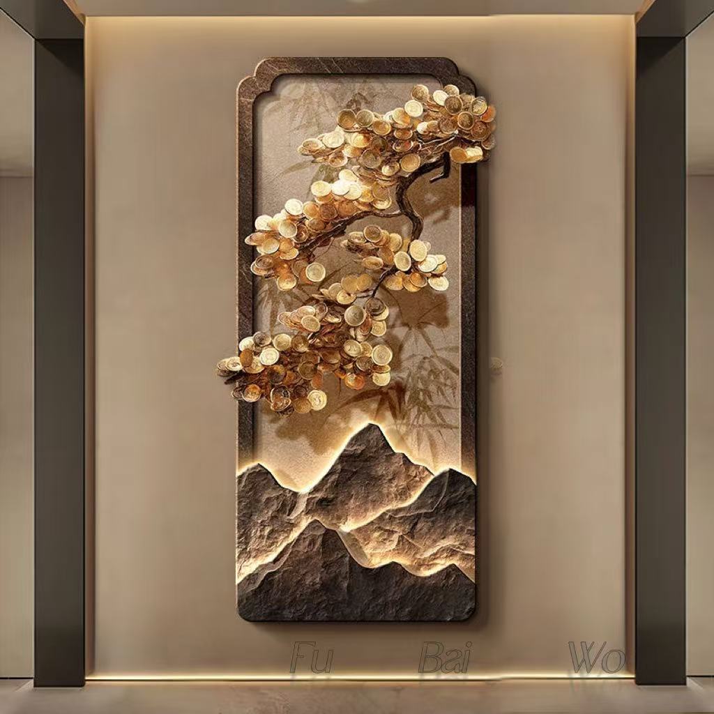 Nuovo dipinto di decorazione p - Wall Decor Lighting Tree recensione e prezzo