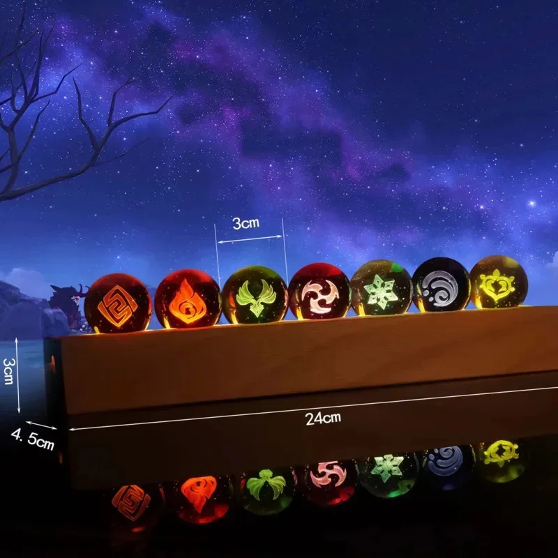 Gioco Genshin Impact Sfera di  - Elements Lighting Decor recensione e prezzo