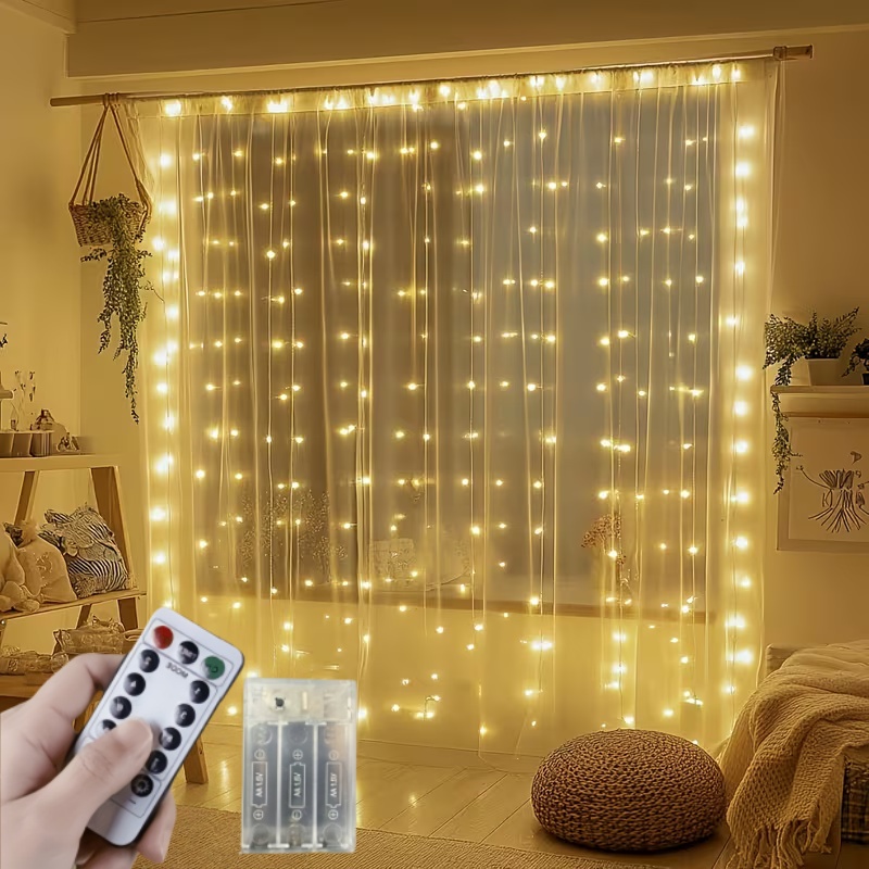Luci a stringa a batteria 3M-6 - Fairy Light Curtain recensione e prezzo