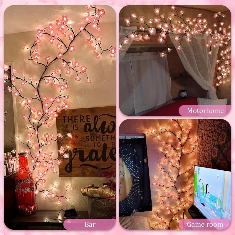 Luci a LED per rami di fiori d - Wall Decor Lighting Tree recensione e prezzo
