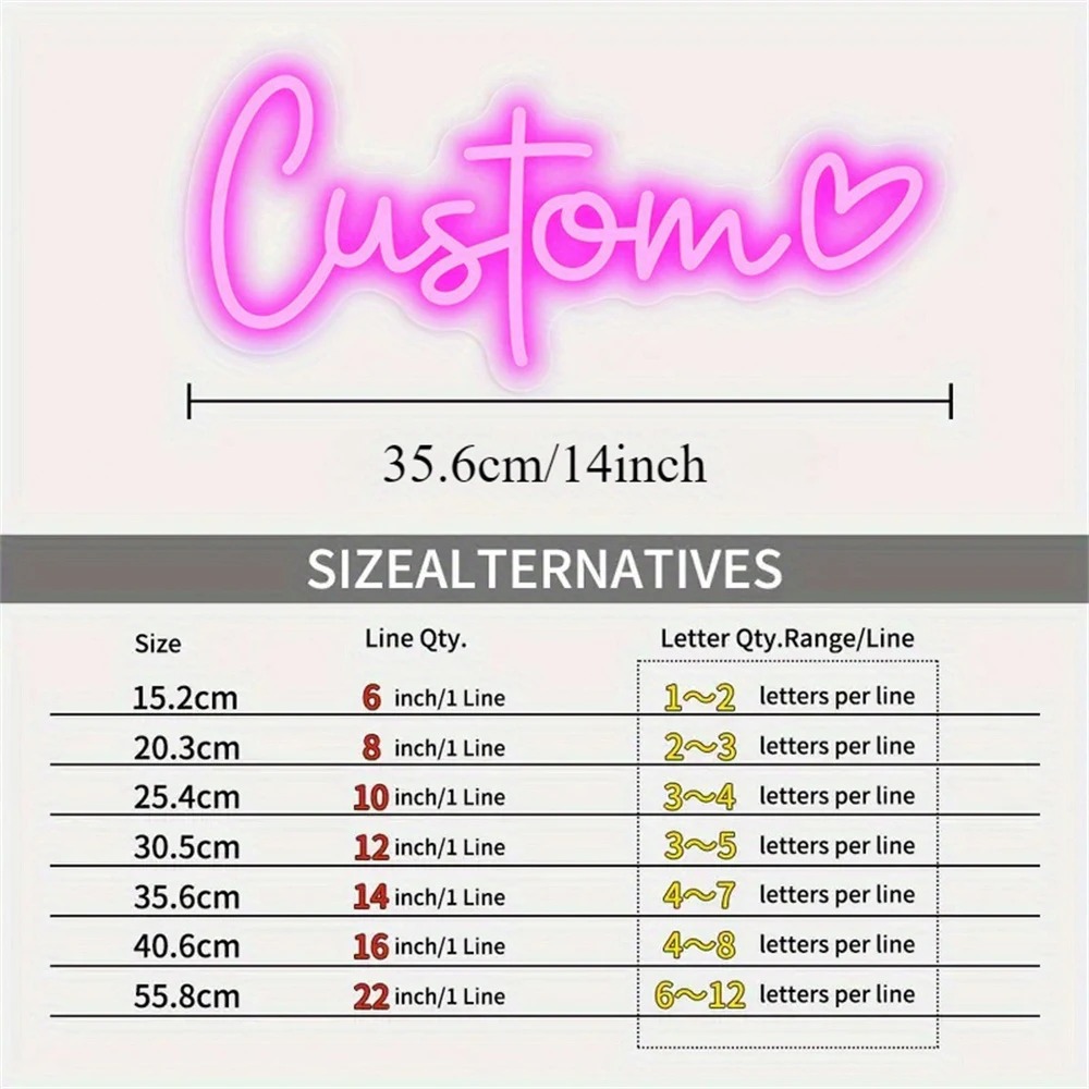 Insegna al neon a LED personal - Neon Sign Custom Led recensione e prezzo