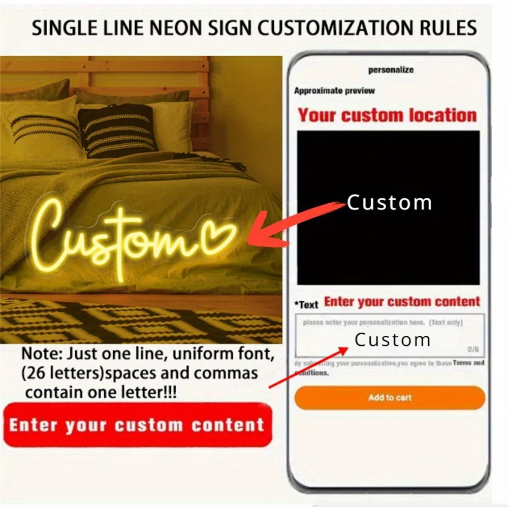 Insegna al neon a LED personal - Neon Sign Custom Led recensione e prezzo