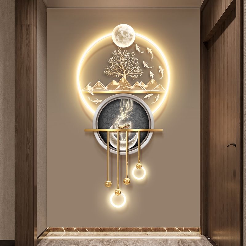 Quadro Decorativo di Lusso Leg - Wall Decor Lighting Tree recensione e prezzo