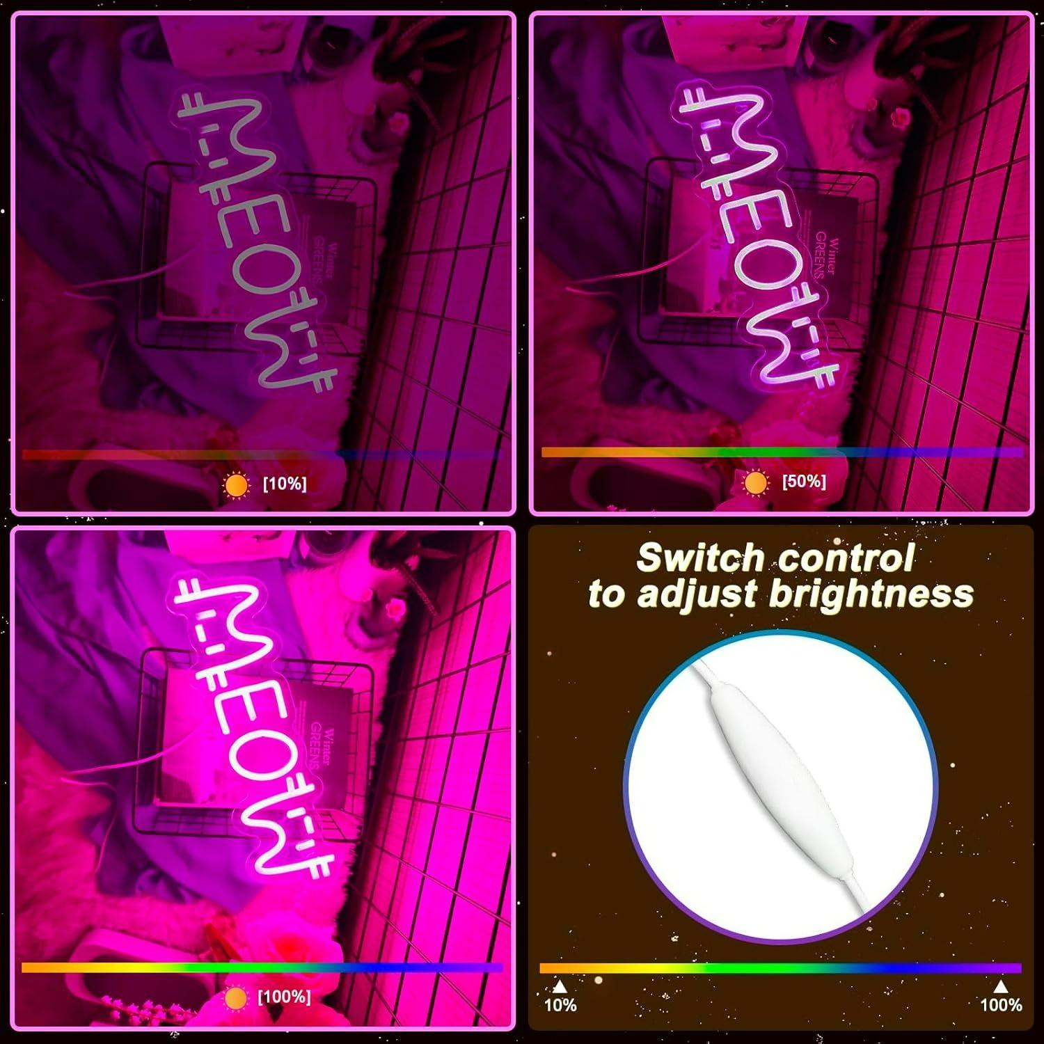 Insegna al Neon a Forma di Gat - Restaurant Lighting Decoration recensione e prezzo