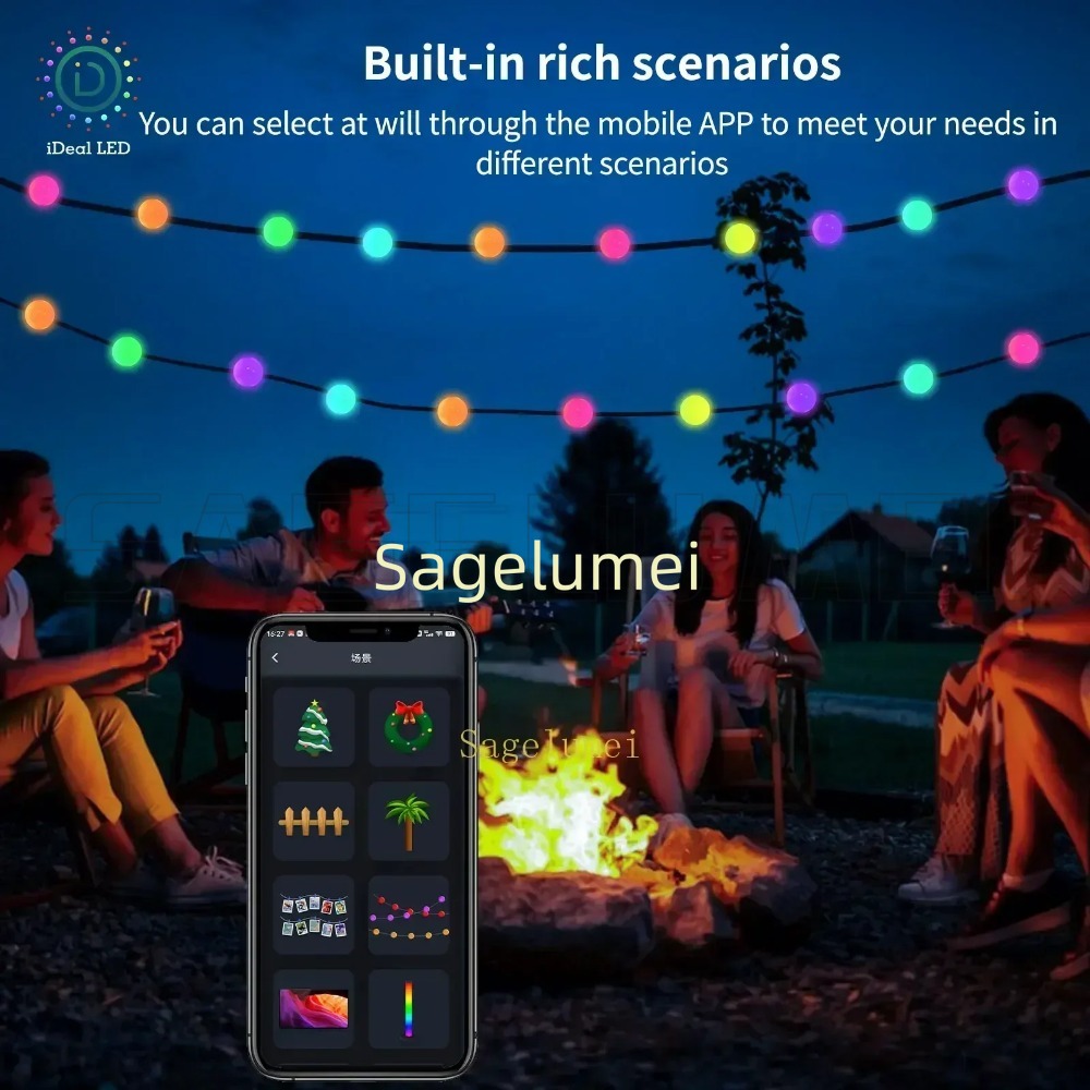 RGB Dreamcolor WS2812B Strisci - Fairy Light Curtain recensione e prezzo