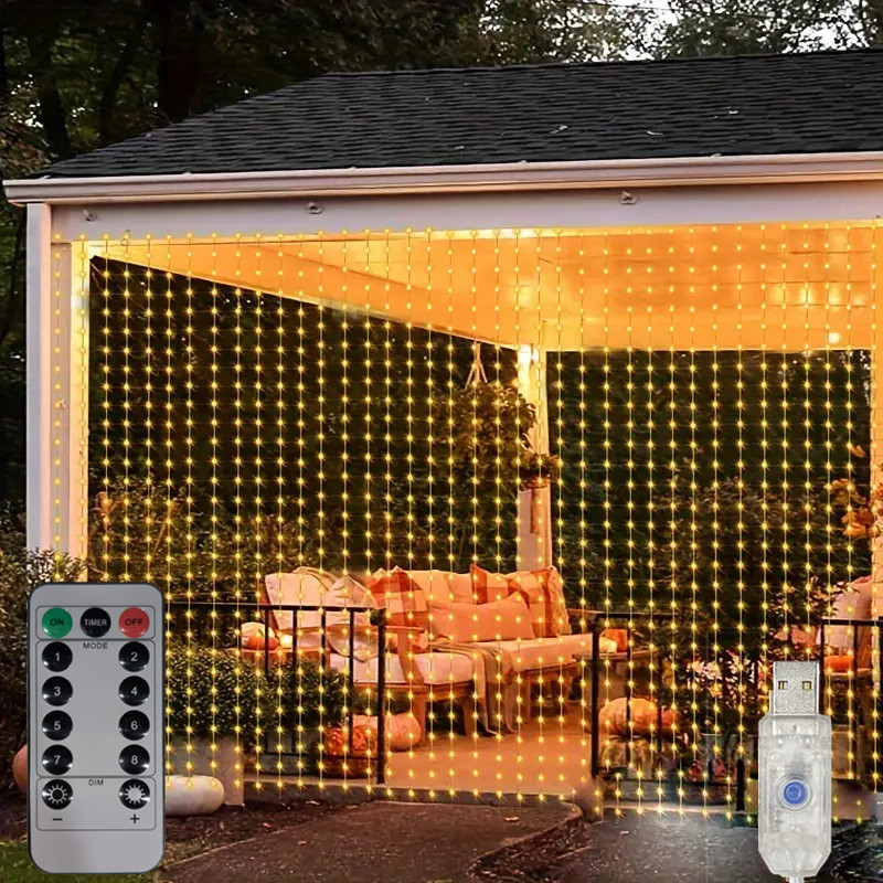 Ghirlanda LED Fata Luce da gia - Fairy Light Curtain recensione e prezzo