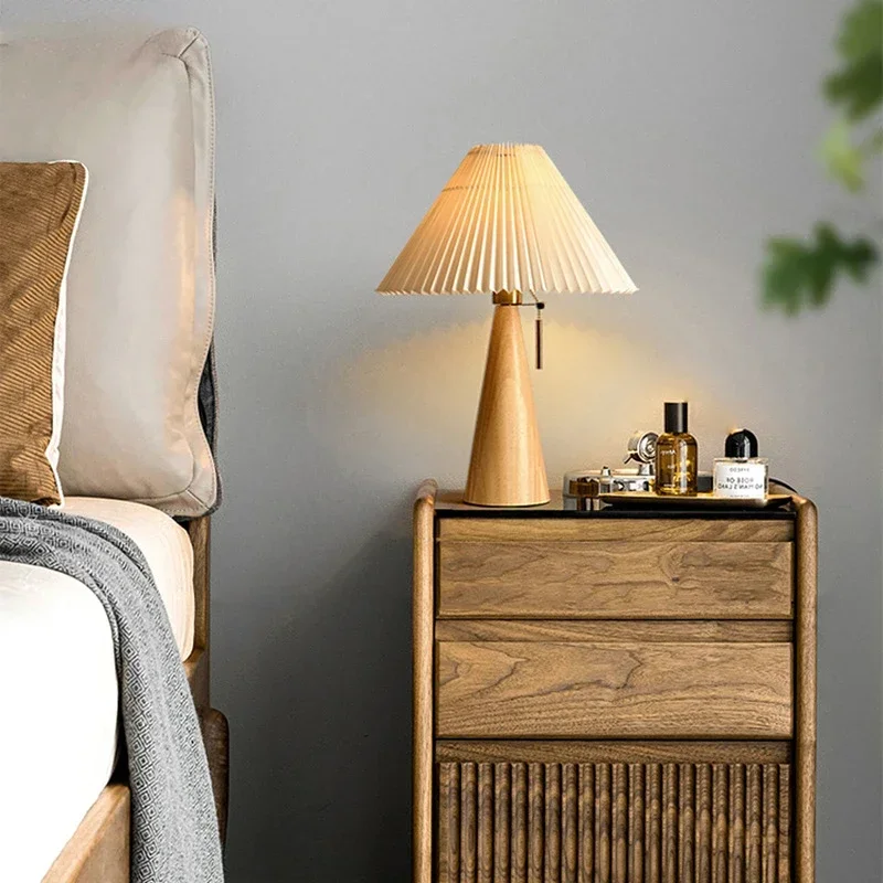 Lampada da tavolo retrò plisse - Lighting Decor For Bedroom recensione e prezzo