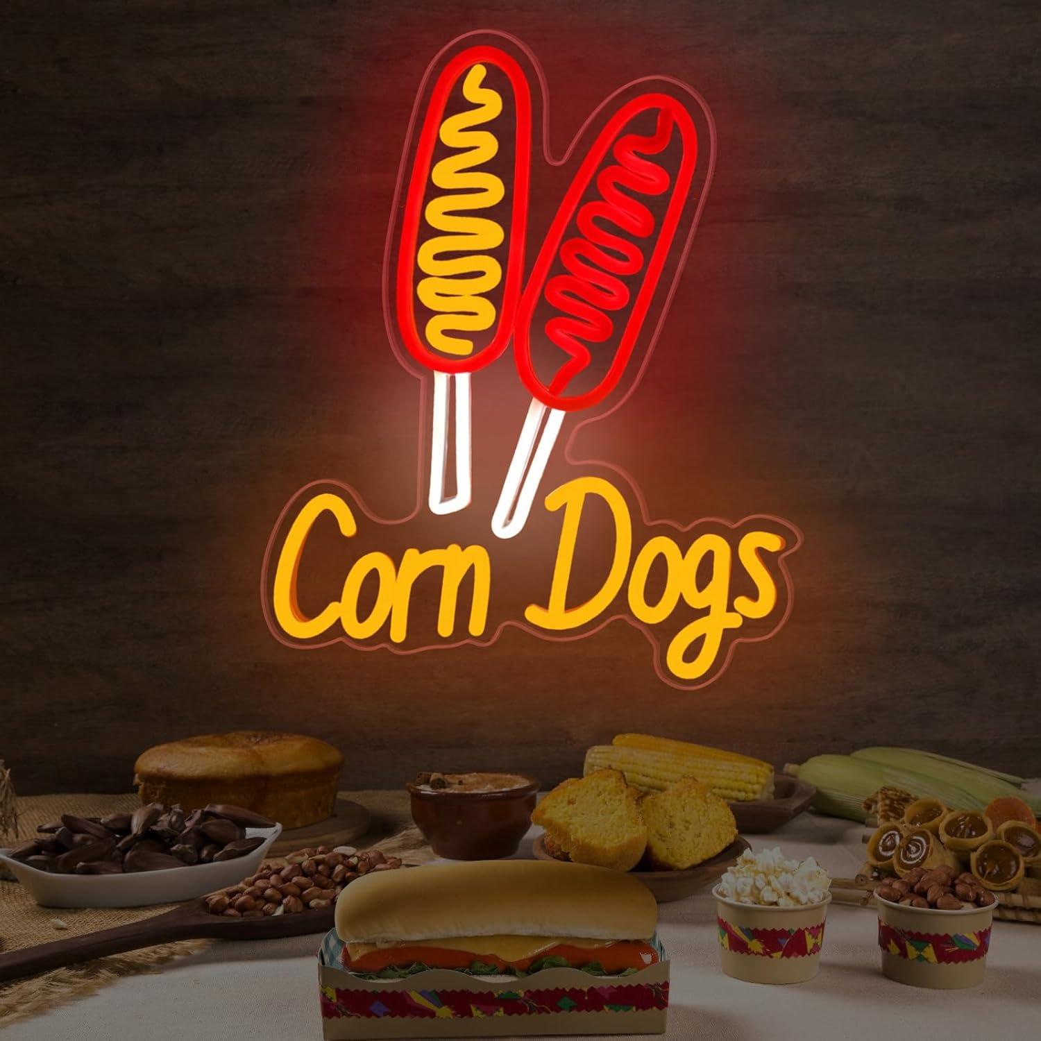 Insegna al Neon Corn Dog, Luci - Restaurant Lighting Decoration recensione e prezzo