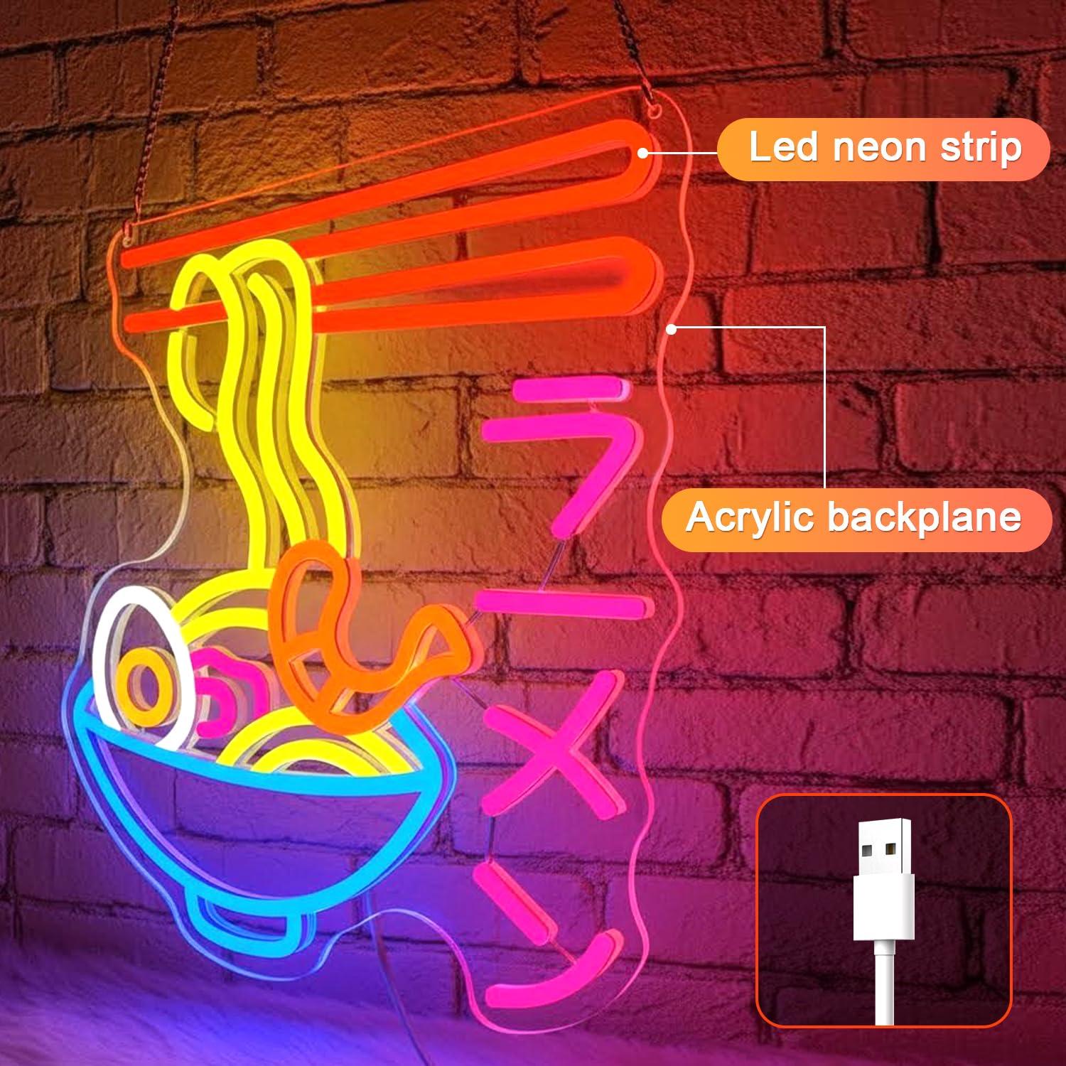 Insegna al Neon LED per Ramen, - Restaurant Lighting Decoration recensione e prezzo