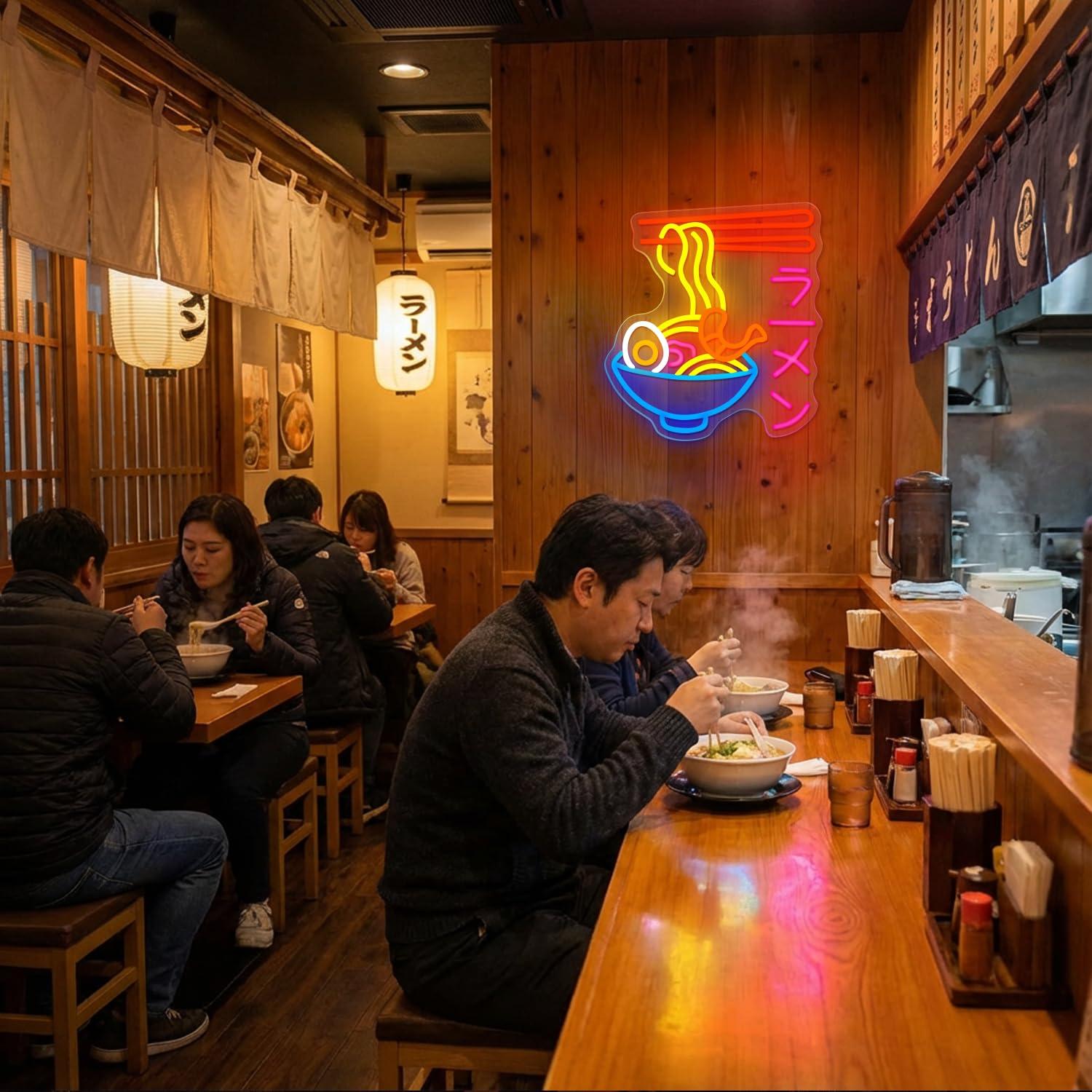 Insegna al Neon LED per Ramen, - Restaurant Lighting Decoration recensione e prezzo