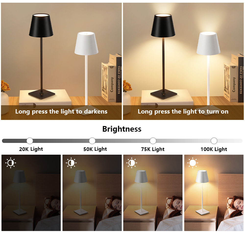 Lampada da Tavolo LED Ricarica - Lighting Decor For Bedroom recensione e prezzo