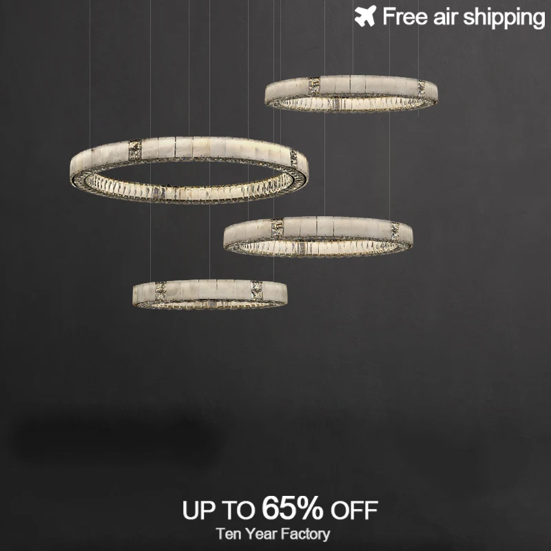 Lampadario moderno a LED oro n - Elements Lighting Decor recensione e prezzo